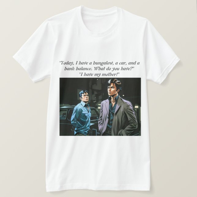 Hast du eine Supermutter Got?" T-Shirt (Design vorne)