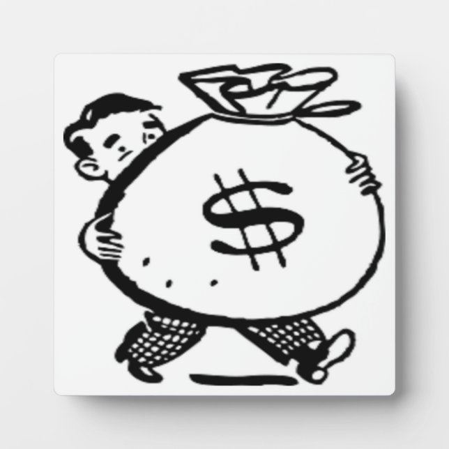 HAST DU GELD ? FOTOPLATTE (Vorderseite)