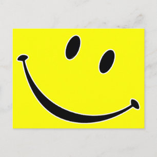 Hast du heute gelächelt? : postkarte