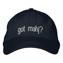hast du Mahjong? Baseballkappe