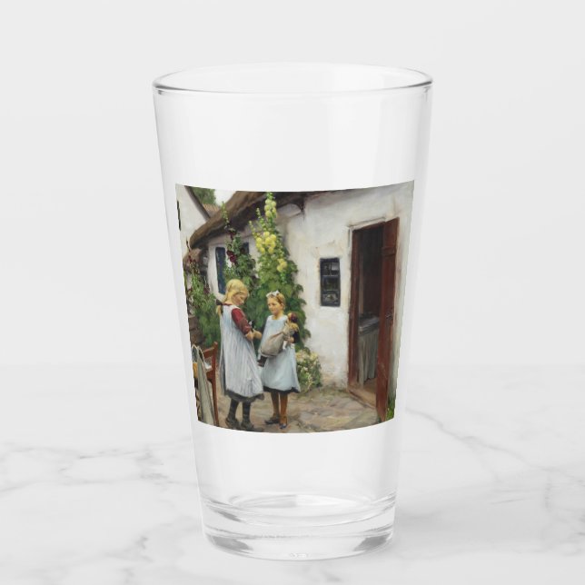 Hast du mein Kätzchen gesehen? (von H.A. Brendekil Glas (Vorderseite)