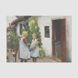 Hast du mein Kätzchen gesehen? (von H.A. Brendekil Seidenpapier