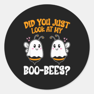 Hast du meine Boo-Bees an Halloween gerade lustig Runder Aufkleber