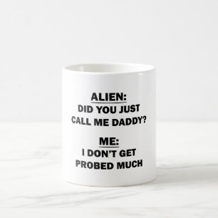 Hast du mich gerade Papa angerufen? Kaffeetasse