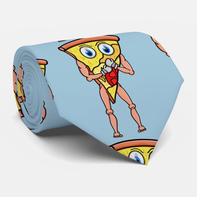 Hast du mir eine Pizza gewollt? Krawatte (Gerollt)