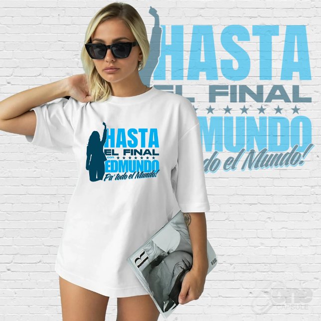 Hasta la final con Edmundo Pa todo el Mundo T-Shirt (Von Creator hochgeladen)