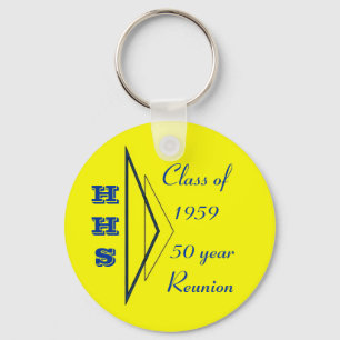 Hastings Klasse von 1959 50. Wiedersehen Schlüsselanhänger