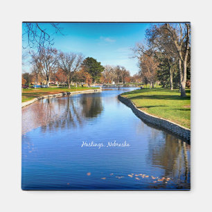 Hastings, Nebraska Landschaftsfotos Magnet