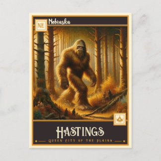 Hastings, Nebraska | VINTAG Postkarte