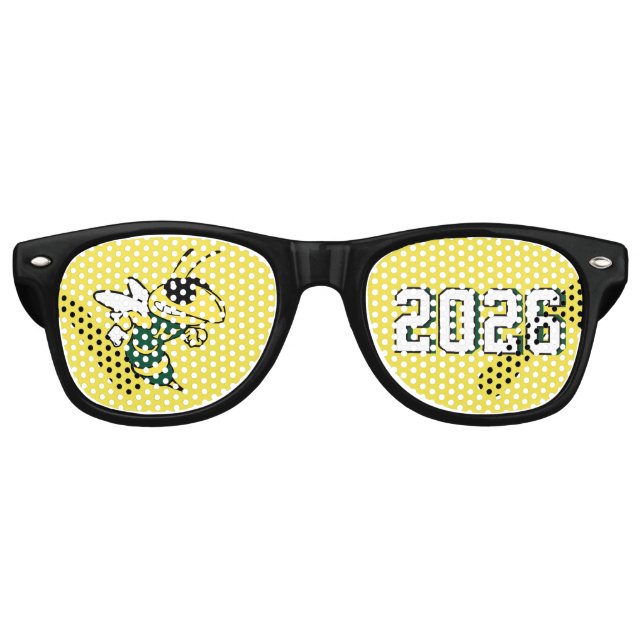 Hastings NY Buzz Custom JAHR Abschluss  Partybrille (Vorderseite)