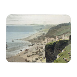 Hastings, von der Ostklippe, von 'einer Reise Arou Magnet