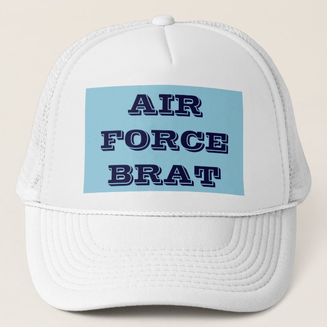 Hat Air Force Brat Truckerkappe (Vorderseite)
