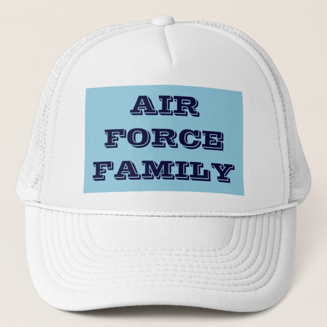 Hat Air Force Family Truckerkappe (Vorderseite)