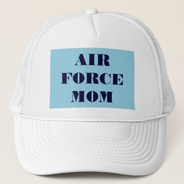 Hat Air Force Mama Truckerkappe (Vorderseite)