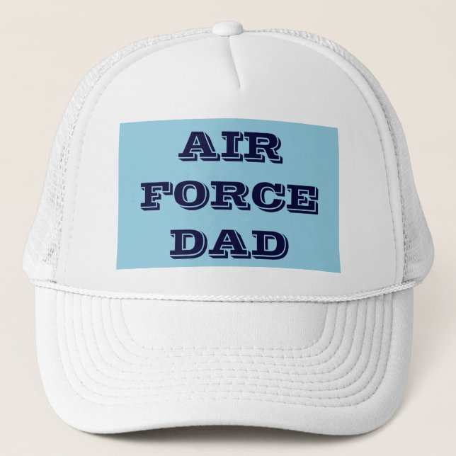 Hat Air Force Vater Truckerkappe (Vorderseite)