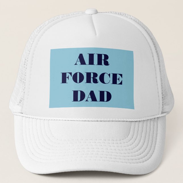 Hat Air Force Vater Truckerkappe (Vorderseite)