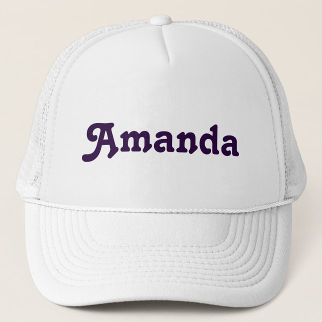 Hat Amanda Truckerkappe (Vorderseite)