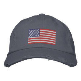 Hat American Flag bestickt Bestickte Baseballkappe