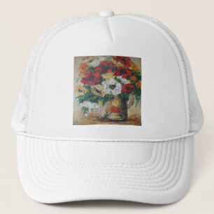 Hat Ann Hayes Painting Blume Mix Delight Truckerkappe