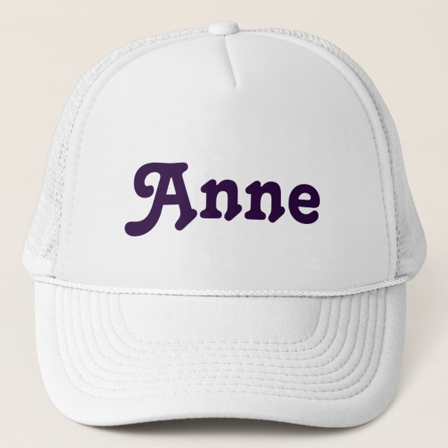 Hat Anne Truckerkappe (Vorderseite)
