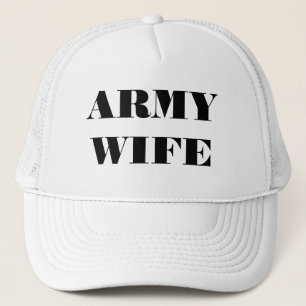 Hat Army-Ehefrau Truckerkappe