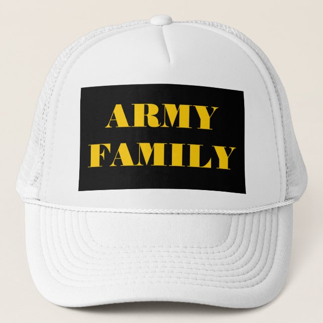 Hat Army Family Truckerkappe (Vorderseite)