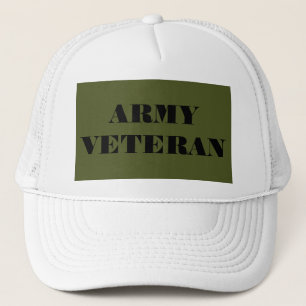 Hat Army Veteran Truckerkappe