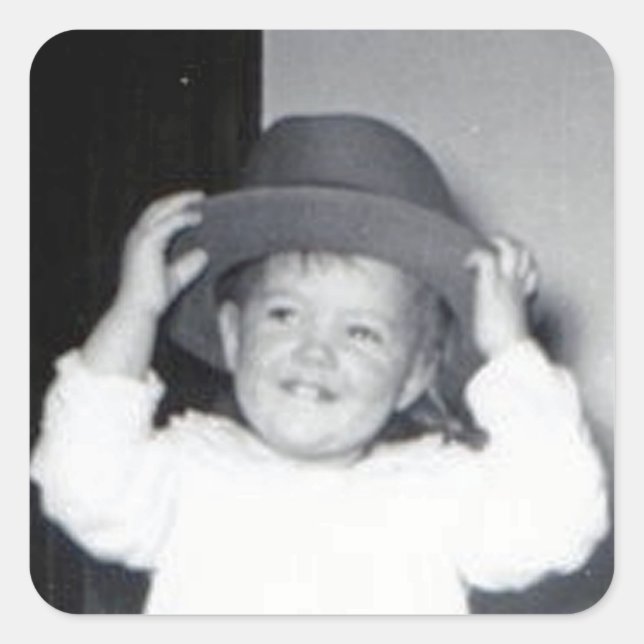 Hat Baby Sticker (Vorderseite)