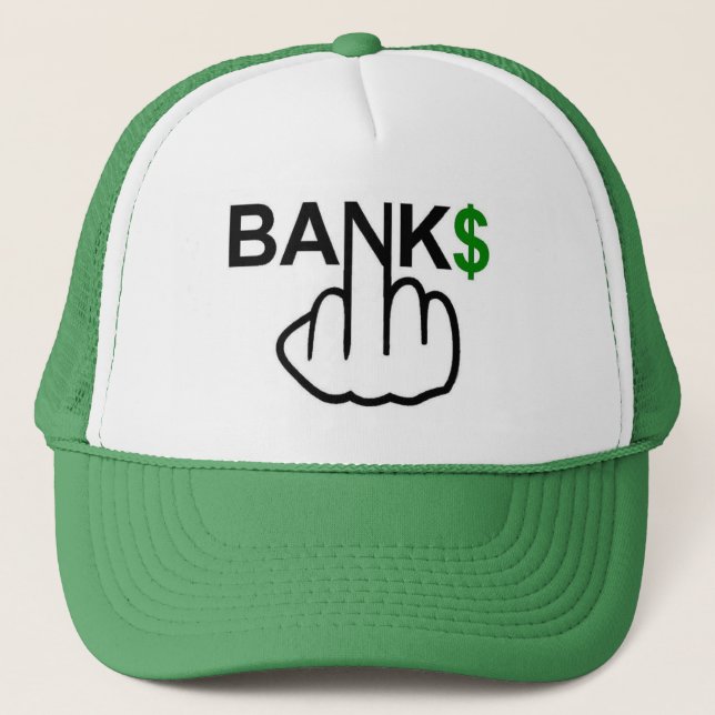 Hat Banks korrupt Truckerkappe (Vorderseite)