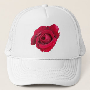 Hat Beautiful Rote Rose Truckerkappe