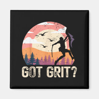Hat Biss _ Klettersteig Bouldering _ Berge Magnet