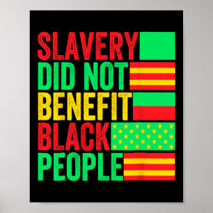 Hat Black People Black History Month nicht profiti Poster