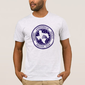 HAT blaues Logo-T-Shirt - nur Licht T-Shirt