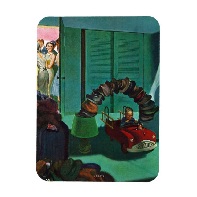 Hat Bridge Magnet (Vertikal)