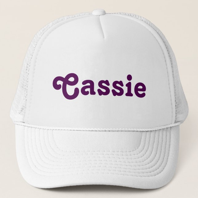 Hat Cassie Truckerkappe (Vorderseite)