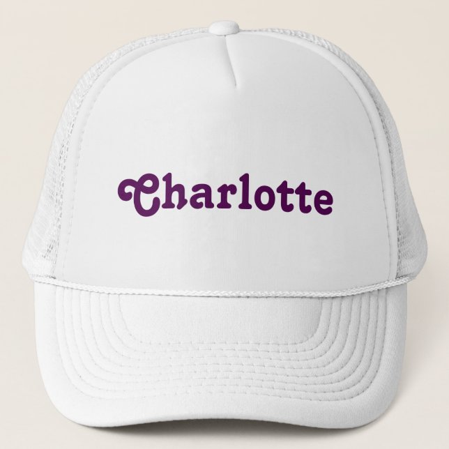 Hat Charlotte Truckerkappe (Vorderseite)
