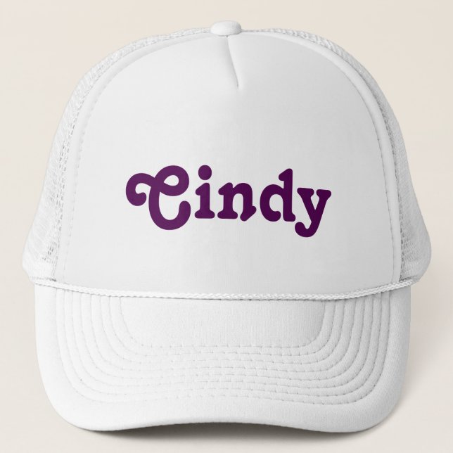 Hat Cindy Truckerkappe (Vorderseite)