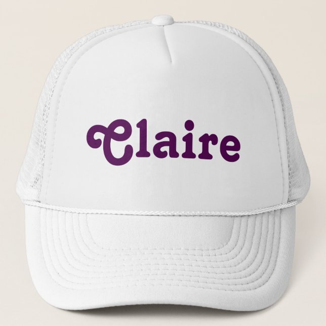 Hat Claire Truckerkappe (Vorderseite)