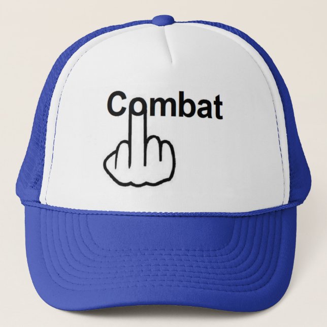 Hat Combat Dreh Truckerkappe (Vorderseite)