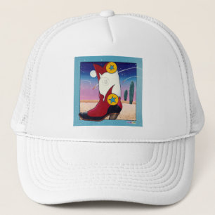 Hat - Cowboy Boot, alle aufgezogen Truckerkappe