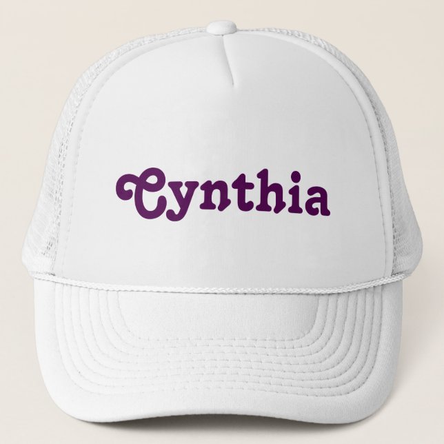 Hat Cynthia Truckerkappe (Vorderseite)