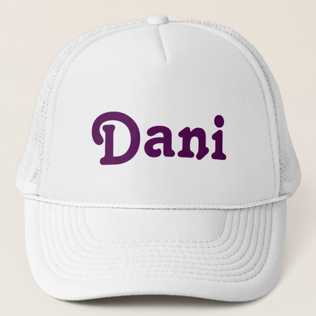Hat Dani Truckerkappe (Vorderseite)