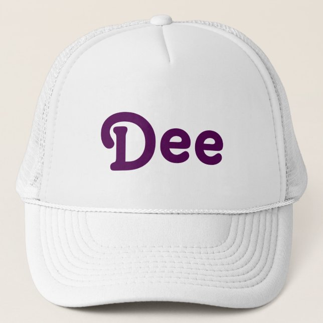 Hat Dee Truckerkappe (Vorderseite)