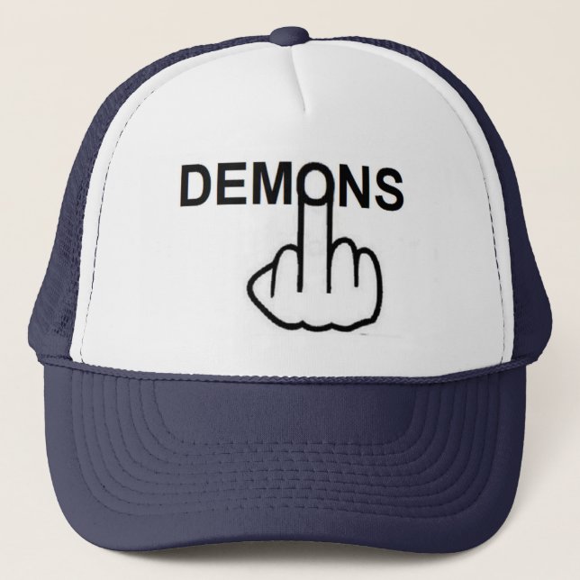 Hat Demons Gedreht Truckerkappe (Vorderseite)