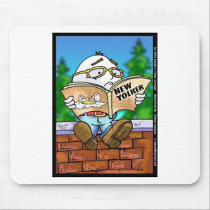 Hat der New Yorker Humpty Dumpty getötet? Cartoon  Mousepad