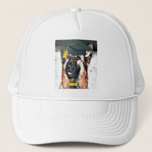 Hat Deutscher Schäferhund Absolvent Truckerkappe