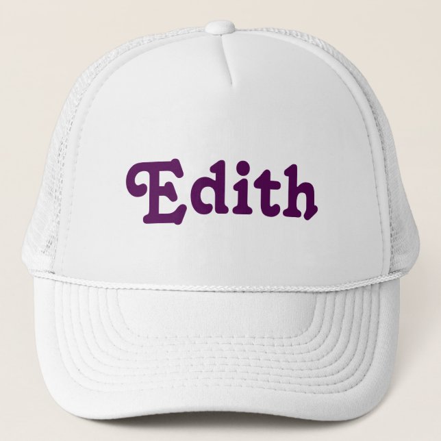 Hat Edith Truckerkappe (Vorderseite)
