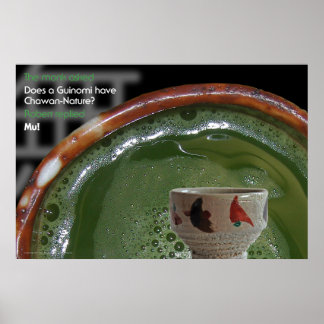 Hat ein Guinomi Chawan Nature? Poster