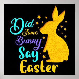 Hat ein paar Sonnenstrahlen zu Ostern gesagt? Poster