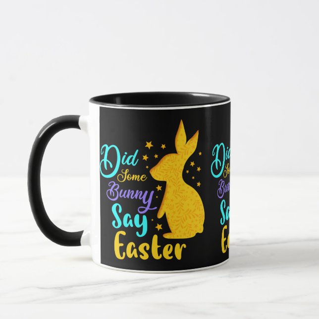 Hat ein paar Sonnenstrahlen zu Ostern gesagt? Tasse (Links)